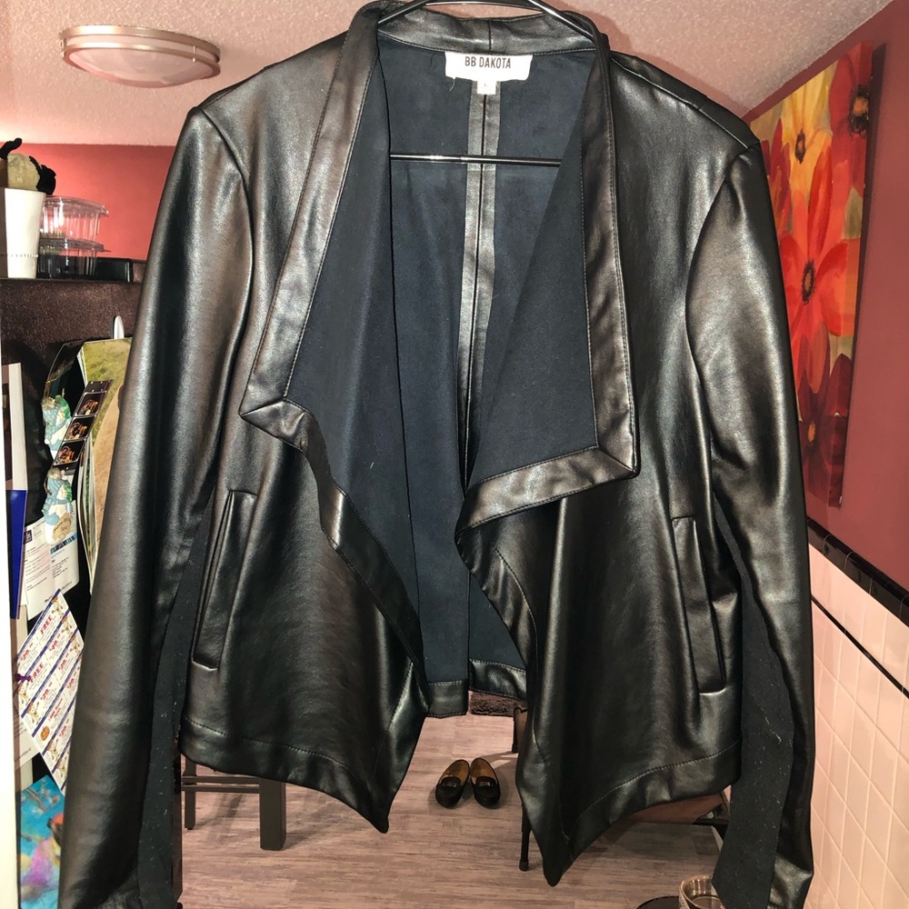 BB Dakota (urban outfitters) leather jacket